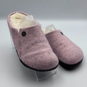 Birkenstock Unisex Zermatt Rivet Shearling Wool Pink Kids 34 / 3